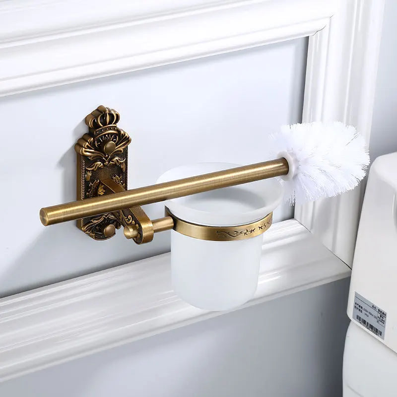 Tiger toiletborstel met designhouder – Voor moderne badkamers