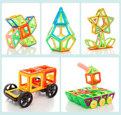 Magnetisch constructiespeelgoed – Bouw bruggen en torens