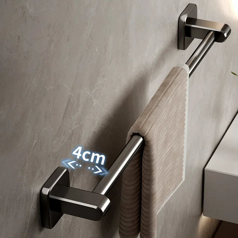 Design handdoekrek zwart met goud – Luxe uitstraling
