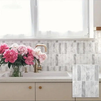 Keuken mozaiek tegels met houtlook – Warm en bijzonder