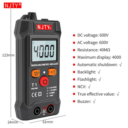 Multimeter met automatische uitschakeling