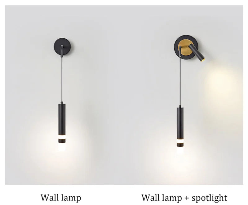Wandlamp met pushlicht – Direct licht zonder gedoe