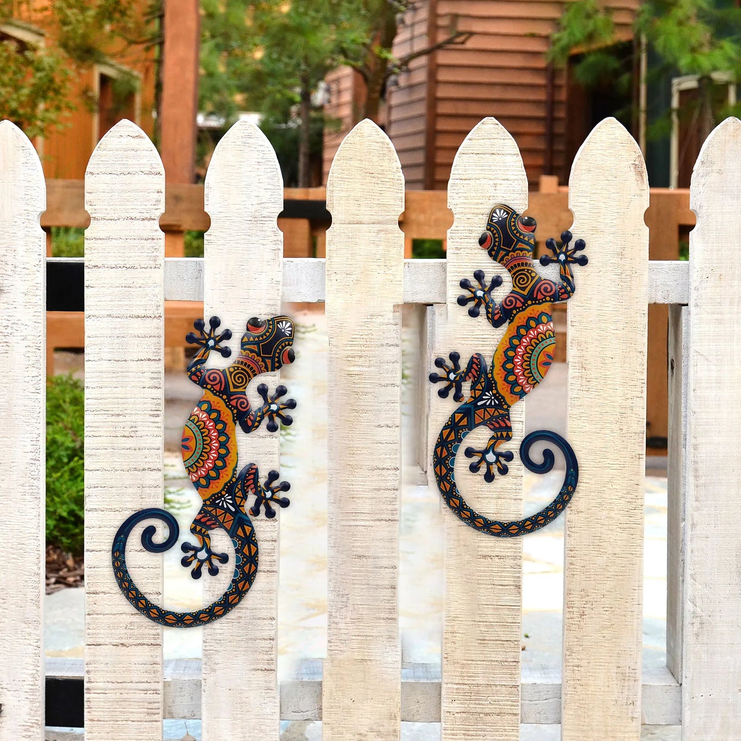 Hangdecoratie van schelpen voor zomerse tuin