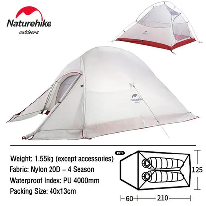 Pop-up tent met dubbele laag – Extra bescherming