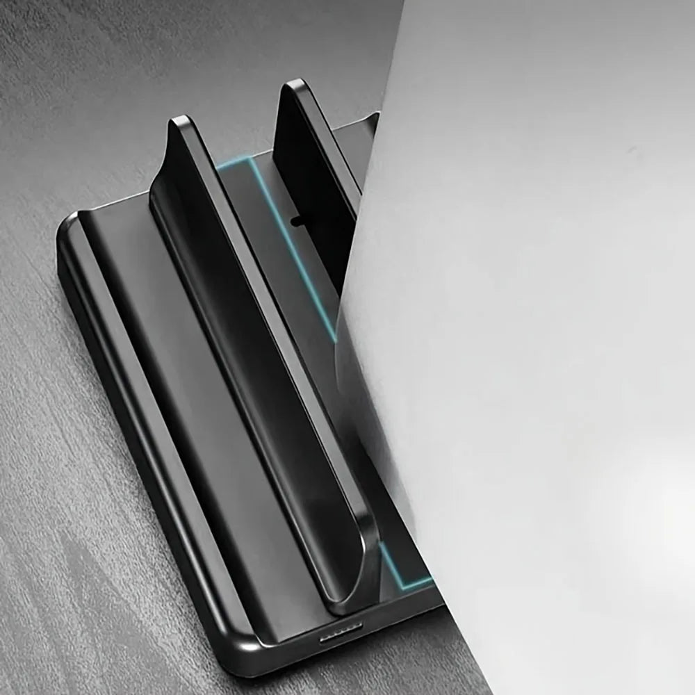 Inklapbare laptopstandaard voor mobiel gebruik