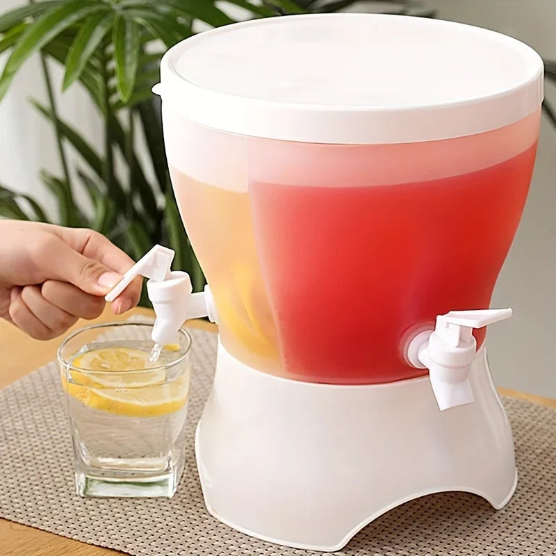 Drankdispenser met houten standaard – Voor een rustieke uitstraling