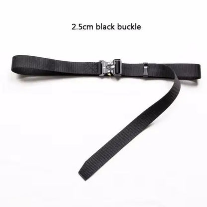 Riem heren met sportieve canvas band