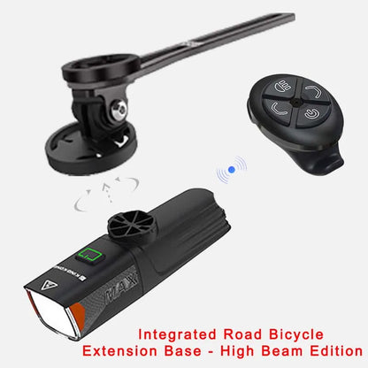LED fietslamp met USB-oplaadfunctie