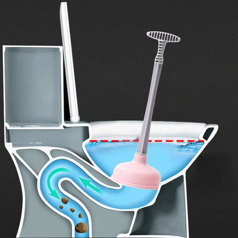 Klassieke toilet ontstopper van rubber – Tijdloos effectief