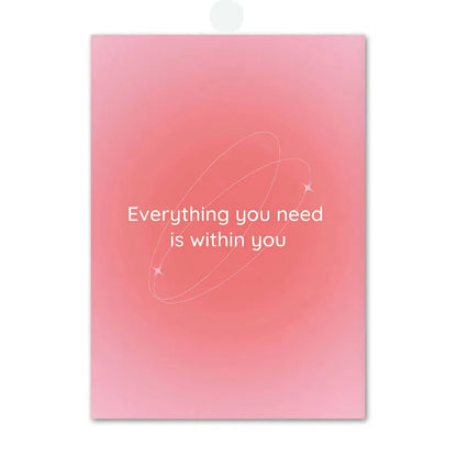 Poster met zonsondergang – Sfeervol en warm