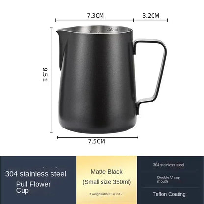 Barista accessoires in RVS en hout