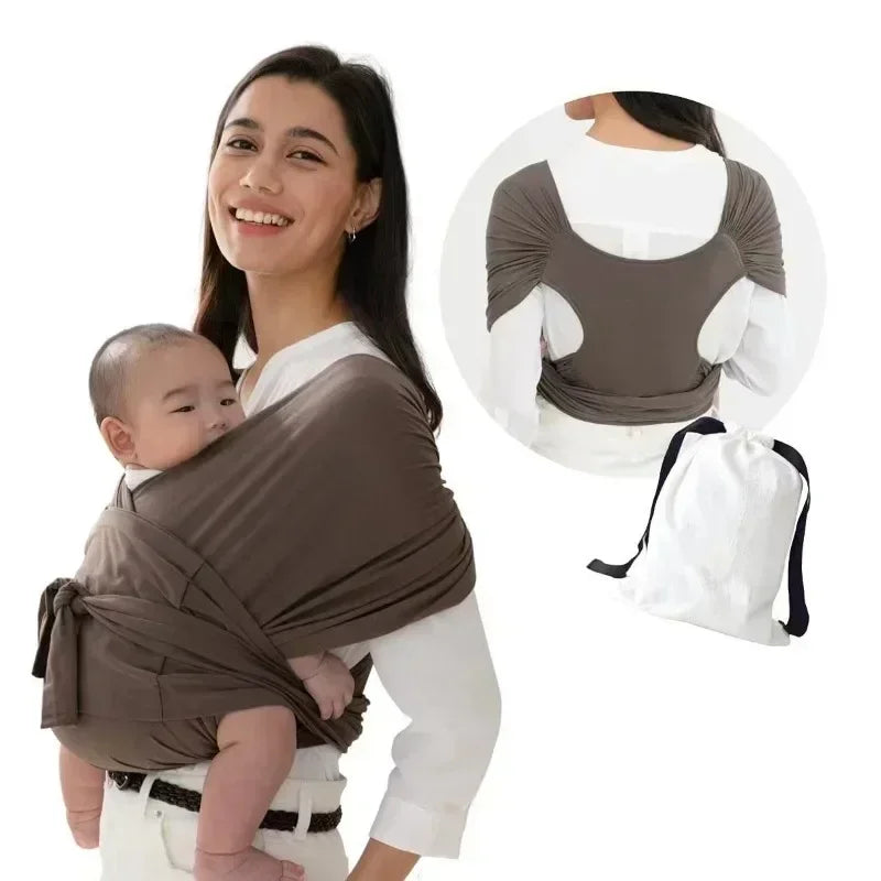 Baby dichtbij met stijlvolle Artipoppe draagzak