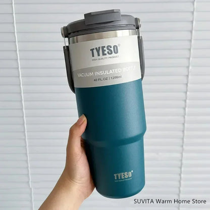 Thermosfles met brede opening – Makkelijk schoon te maken
