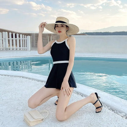 Zwemjurk met hoge hals – Bedekt en stijlvol