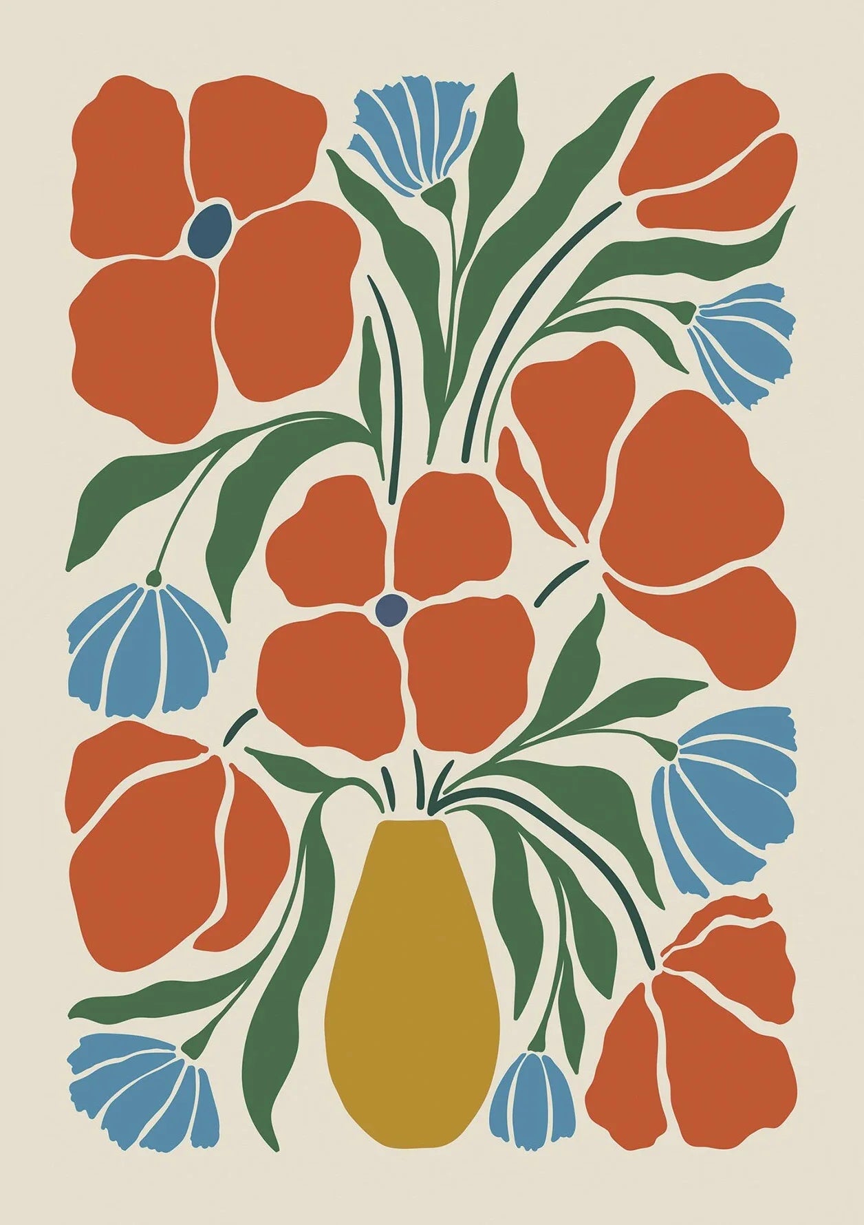 Artistieke posters voor woonkamer en hal