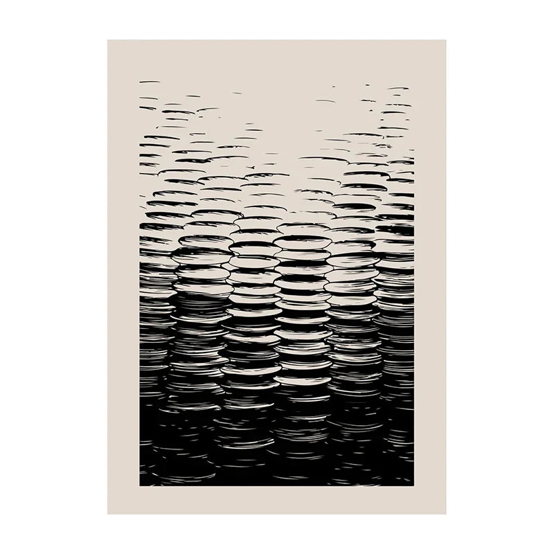 Kunstposter met moderne flair
