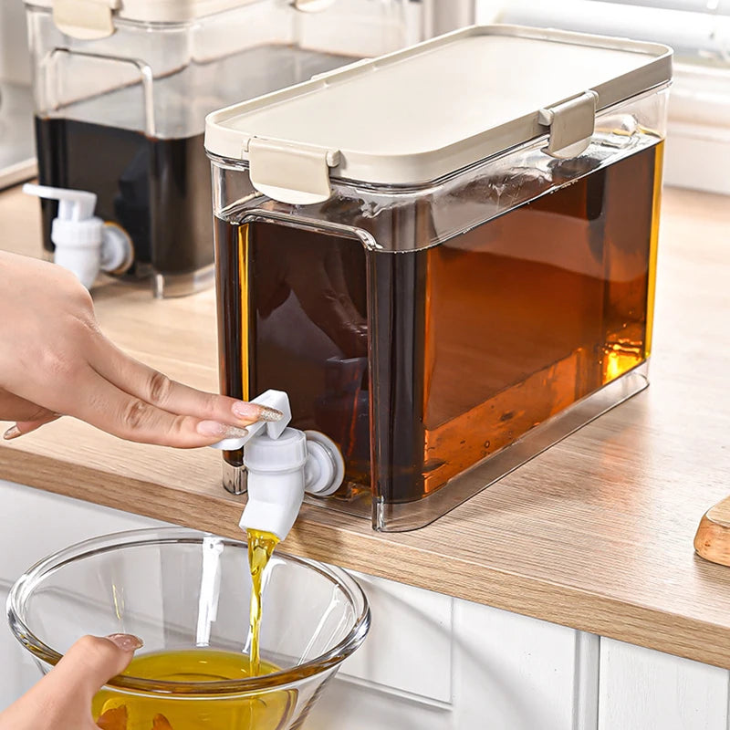 Drankdispenser met glazen tuit – Puur en stijlvol