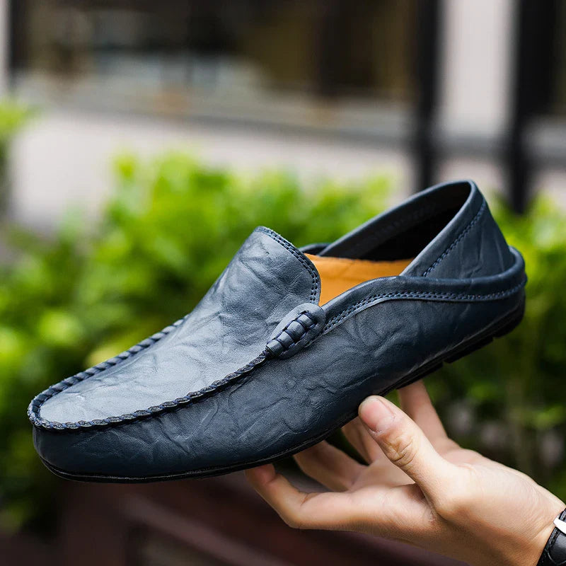 Heren schoenen in linnenlook voor warme dagen