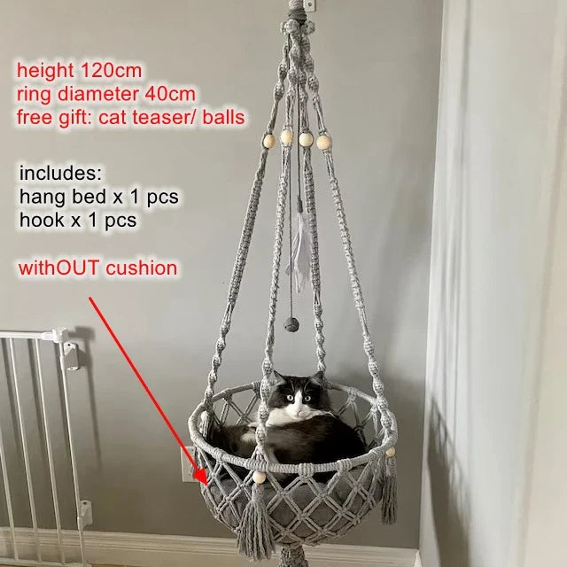Kattenmand met handvatten – Makkelijk te verplaatsen