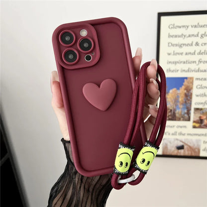 Klassiek zwart telefoon hoesje iPhone 13
