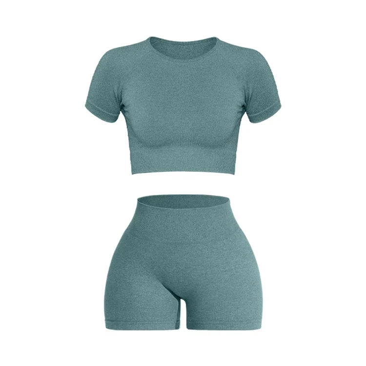 Ademende top en legging yoga kleding dames