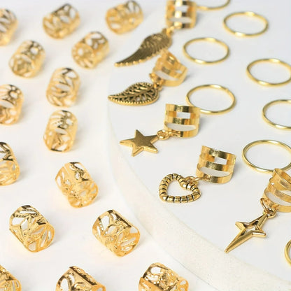 Dames haar accessoires in zachte materialen