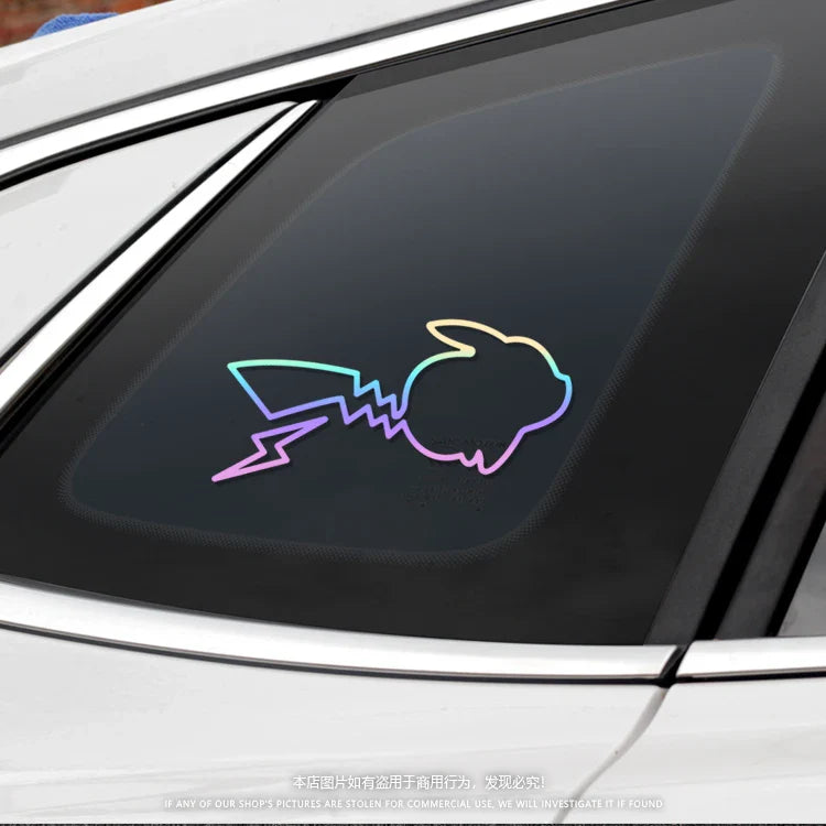 Auto stickers - Kleurrijke ontwerpen voor unieke achterruitdecoratie