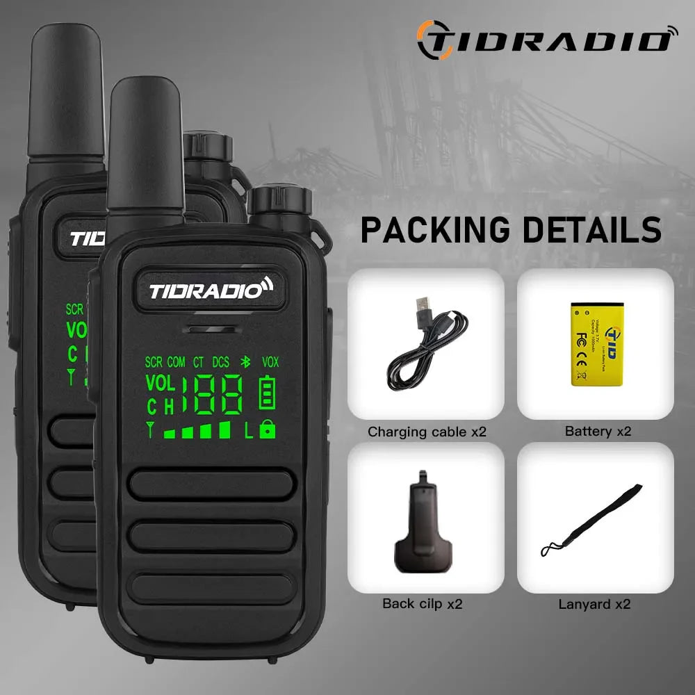Walkie talkies voor kinderen met polsband