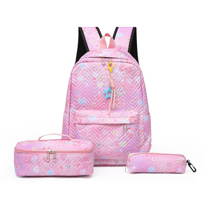 Zebra schooltas meisjes met glitters – Combineert stijl en functie