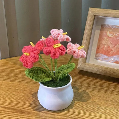Rieten scherm als decoratief tuinpaneel