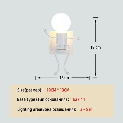 Wandlamp op batterijen met bevestigingsclips – Geen gereedschap nodig