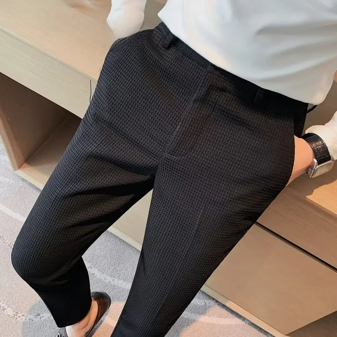 Linnen broek man in zomerse pastel – Verfrissende stijl