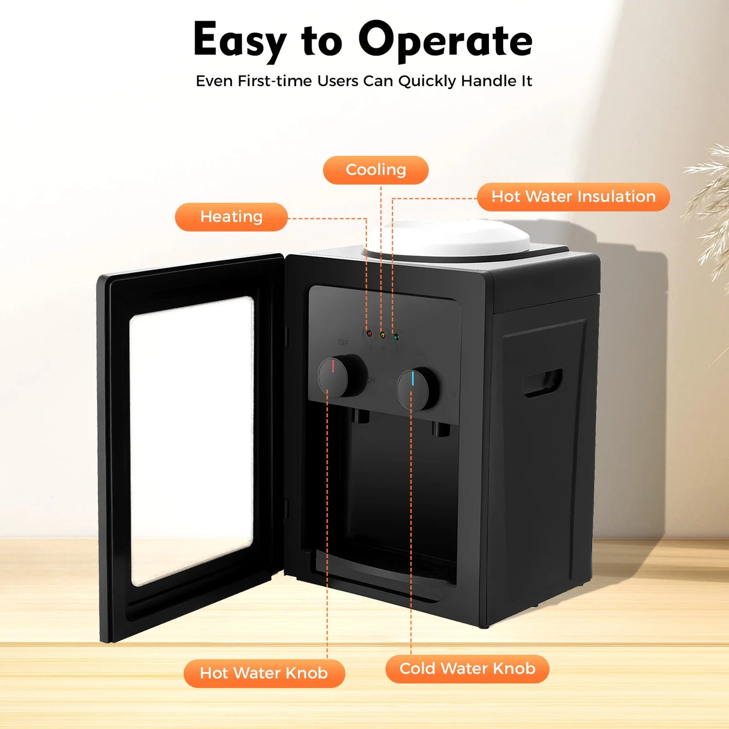 Drankdispenser voor smoothies – Geschikt voor dikkere dranken