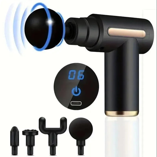 Massage gun met USB-oplaadfunctie – Universeel oplaadbaar