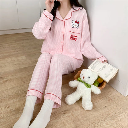 Dames pyjama Livera met warme stoffen
