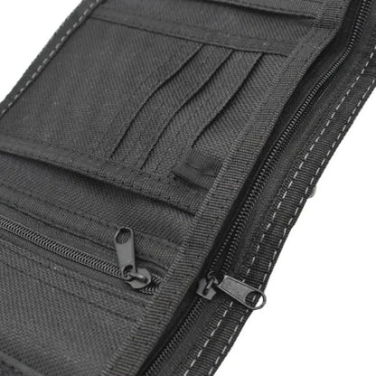 Kleine leren portemonnee heren met pasgleuven – Voor essentials