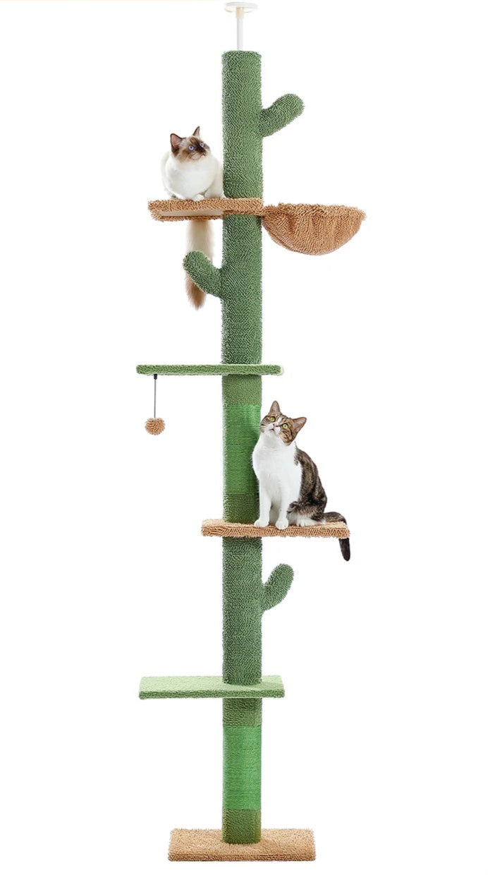 Kattenkrabmeubel met hout en sisal – Duurzaam en stijlvol