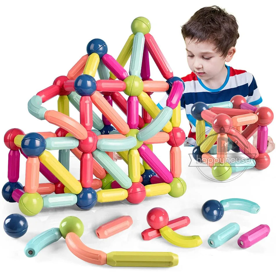 Magneet speelgoed bouwplezier – Creatieve vrijheid