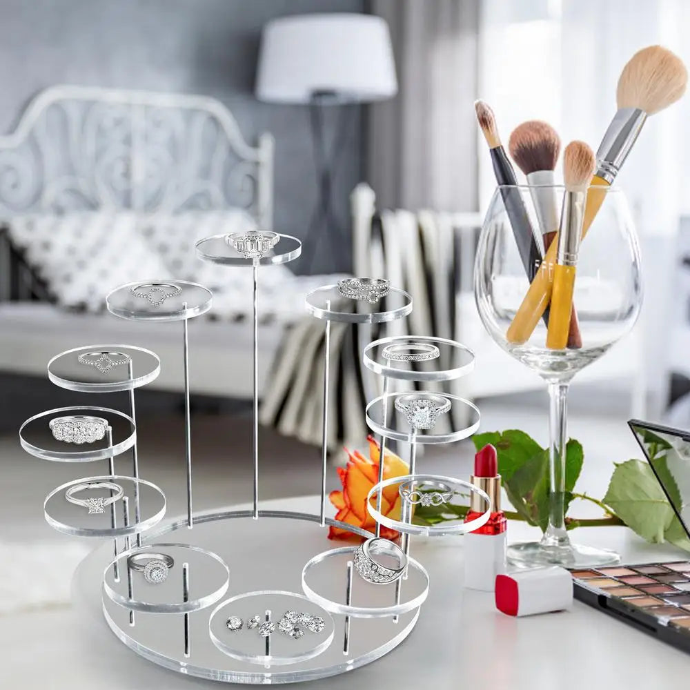 Transparante sieraden organizer – Modern en overzichtelijk