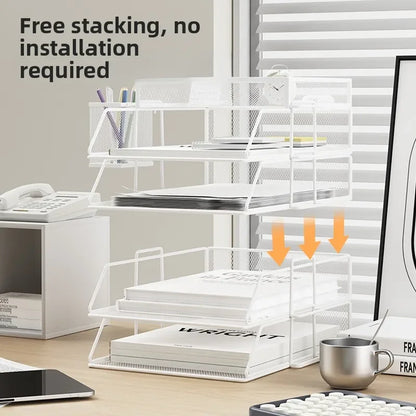 Moderne desk organiser voor een opgeruimde werkplek