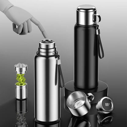 Thermosfles met antilek systeem – Veilig in je tas