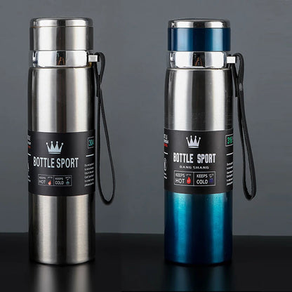 Thermosfles Action met schroefdop – Praktisch en voordelig