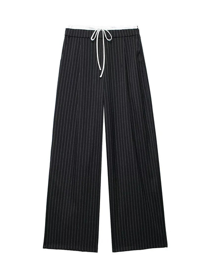 Zara linnen broek met strikceintuur – Voor een vrouwelijke look