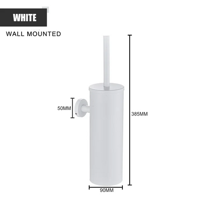 WC borstel zwart met mat afwerking – Trendy keuze