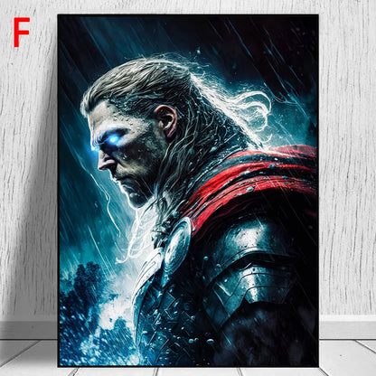 Artistieke posters voor woonkamer en hal