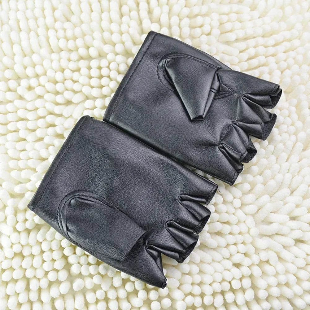 Stevige leren heren handschoenen met grip