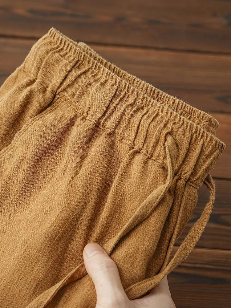 Witte linnen broek mannen – Fris en stijlvol