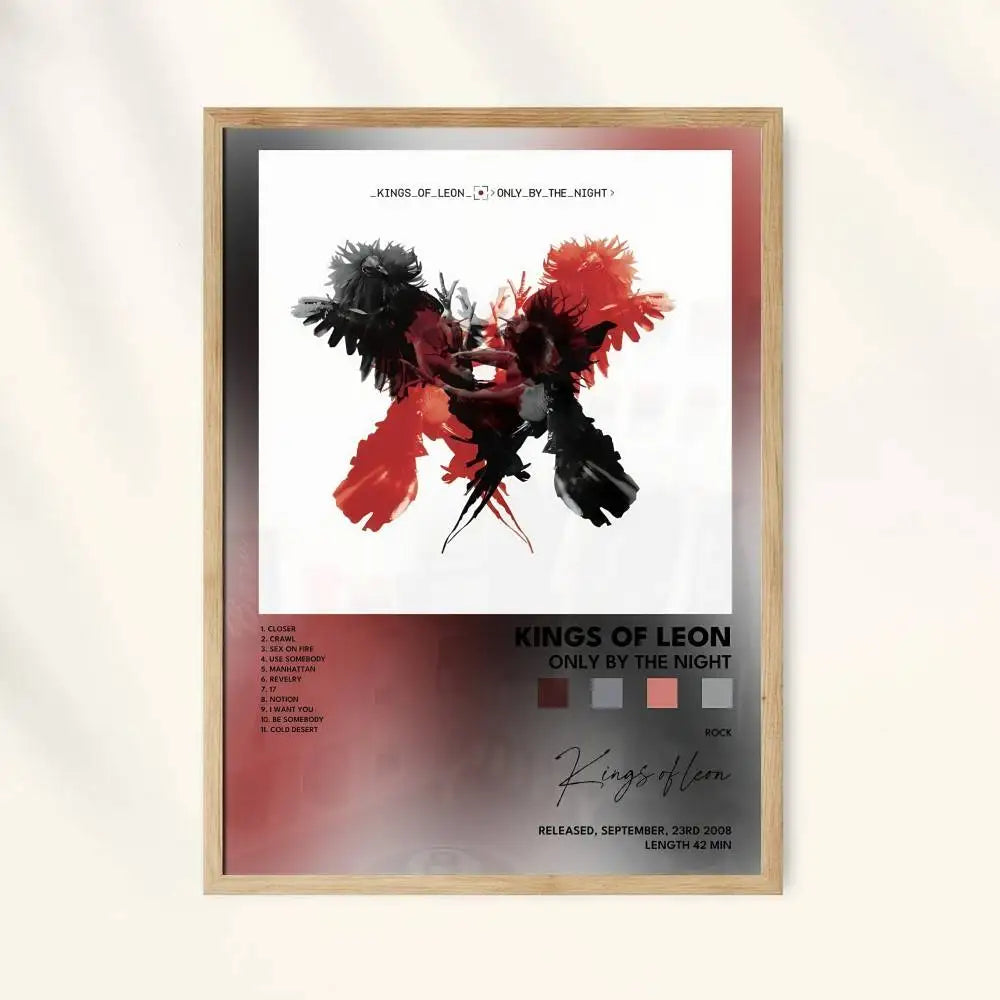 Poster met quote in sierlijke letters