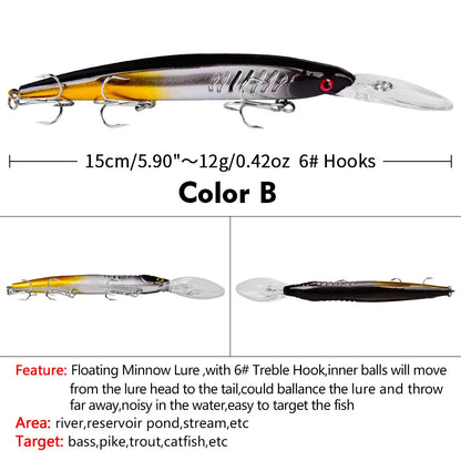 Swimbaits met realistische zwemslag