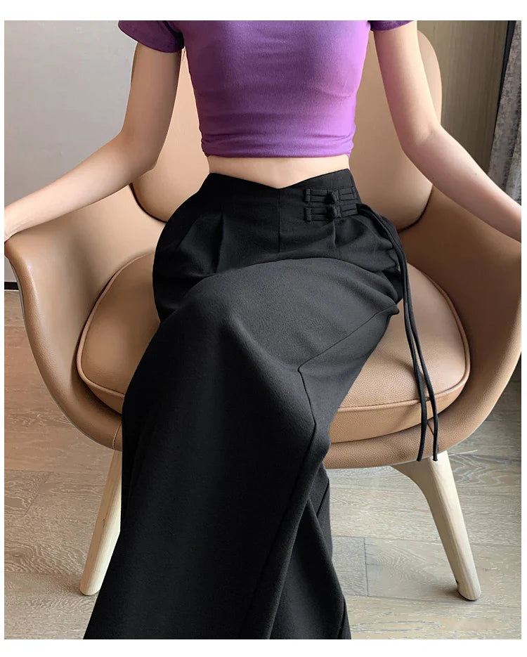 Zara linnen broek dames met elegant silhouet – Perfect voor elke dag